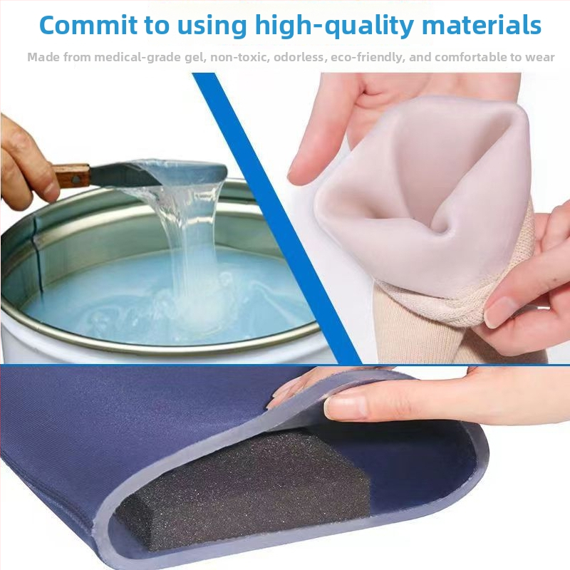 Protezes silikona aizsargvāciņš, Know well zīmols, želeja + audums konstrukcija, model Prosthetic socks, universālais stils