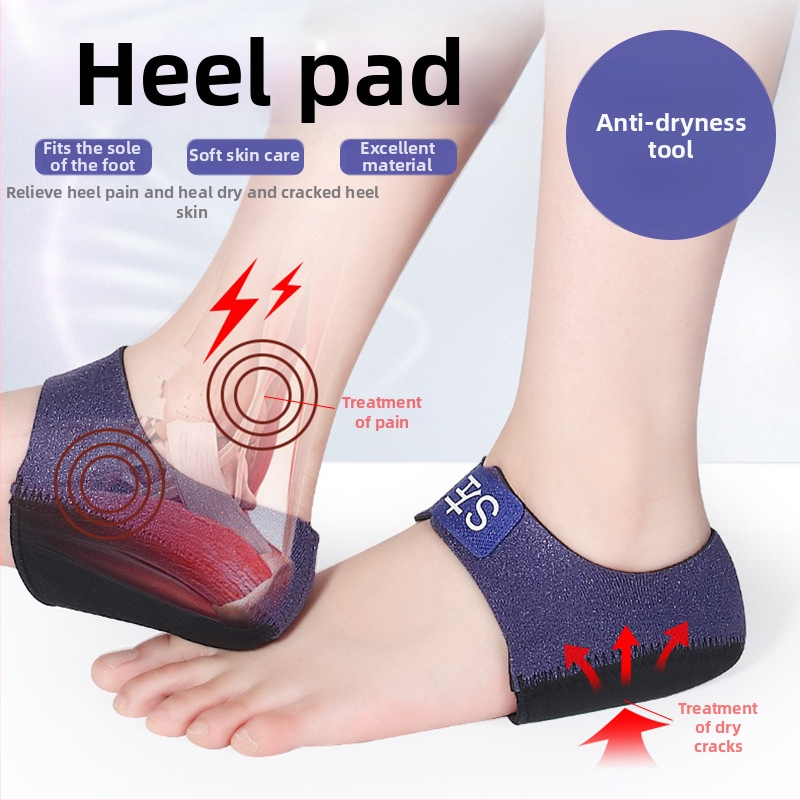 Silīkona papēža pārsegs universālām kurpēm — želejas siltums, plaisāšanas aizsardzība, der sneakers, ādas kurpēm un zābakiem