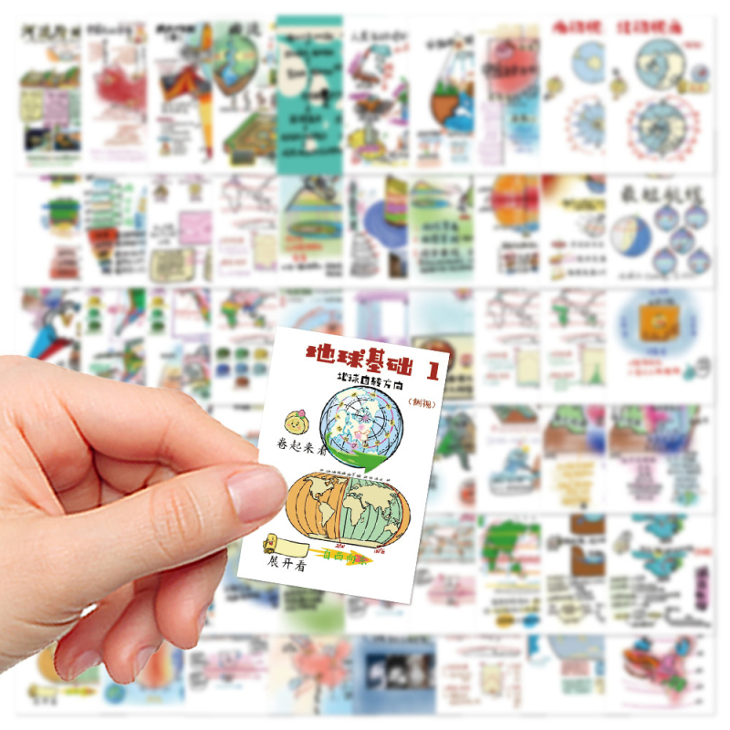 58 τεμάχια γεωγραφικά σχεδιαγράμματα αυτοκόλλητα για φορητό υπολογιστή, σημειωματάριο, θήκη κινητού και κούπα; αδιάβροχα; αυτοκόλλητα