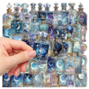 Σετ αυτοκόλλητων φάσεων σελήνης για αποσκευή, κινητό και σημειωματάριο – 50 φύλλα, διαφανές PET αδιάβροχο; μάρκα Chen shuo; αυτοκόλλητα; IP άδεια: Όχι; Στυλ: Ρετρό; Εκτύπωση.