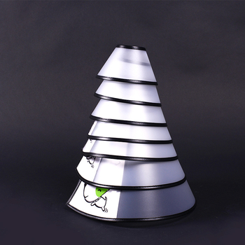 Elizabeth-stílusú kisállatnyakörv, PU anyag, egyszínű mintázat, Lead Love, minden fajtára