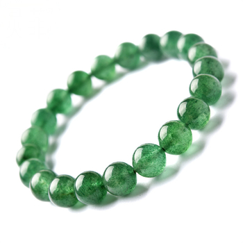Yizhiran Crystal narukvica od zelenih kristalnih perlica za DIY nakit