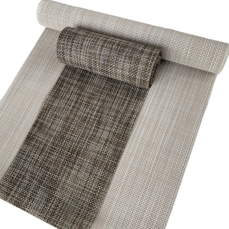 Table Runner za čaj – PVC vodootporna podloga, poliester podstava, jednobojni uzorak, Zen stil, Novi kineski stil