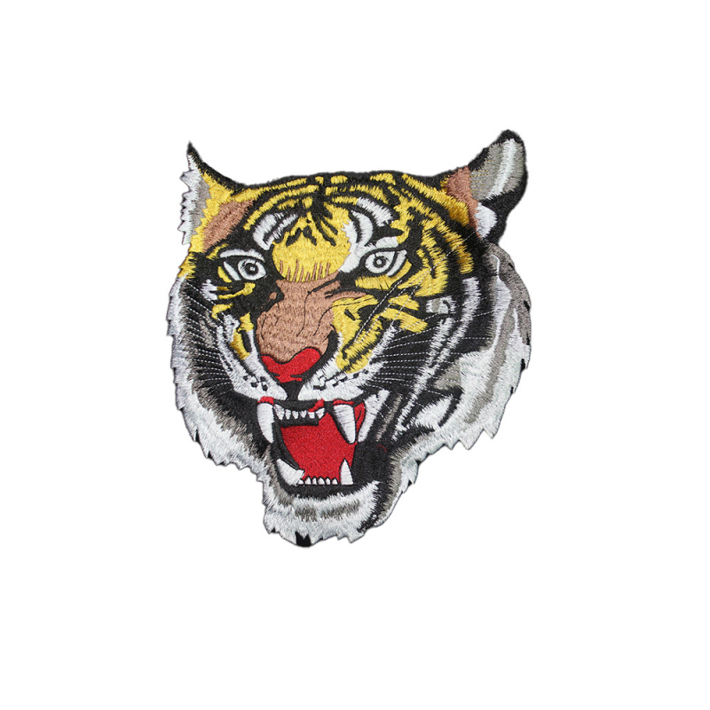 Prilagođena našivka za odjeću s oblikom životinje, poliester, s papirom na stražnjoj strani