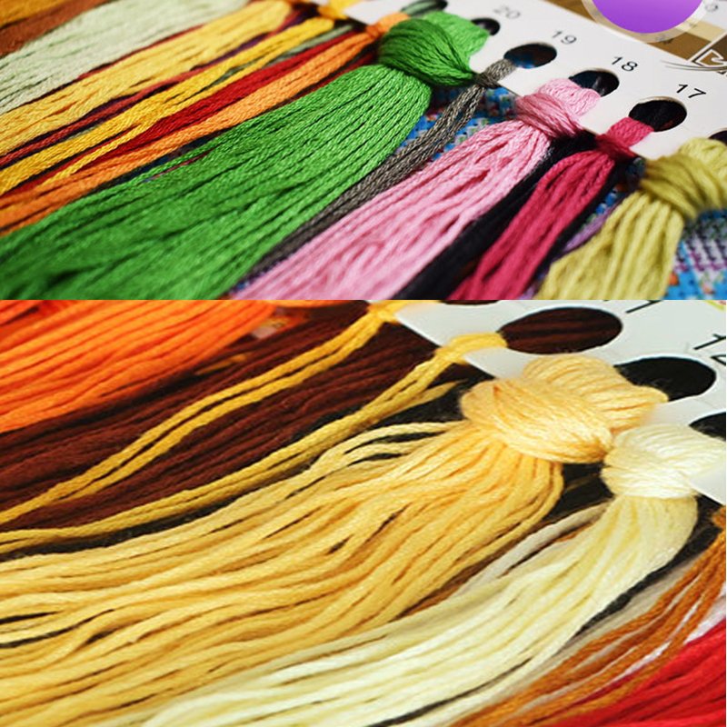 Комплект за кръст бод: пейзаж край морето с лодки и къщи, 11CT плат, екологичен памук, за хол и спалня