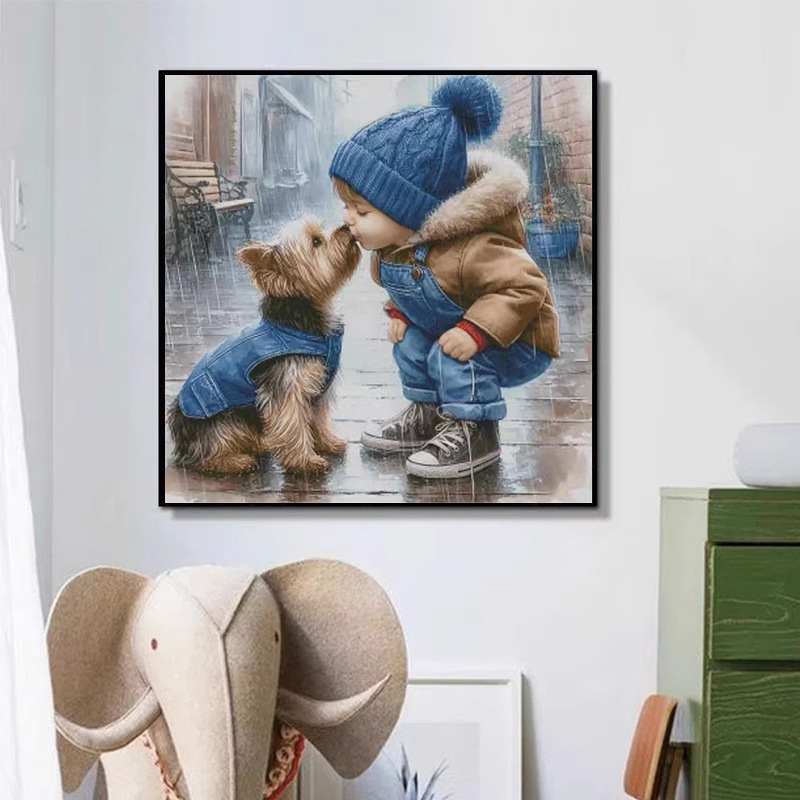 Set za križno šivanje: materijal svila, platno 9CT, opće namjene