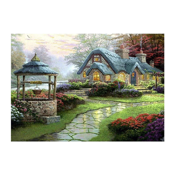 Set za križićno šivanje sa scenom na pamukom platnu, 11CT