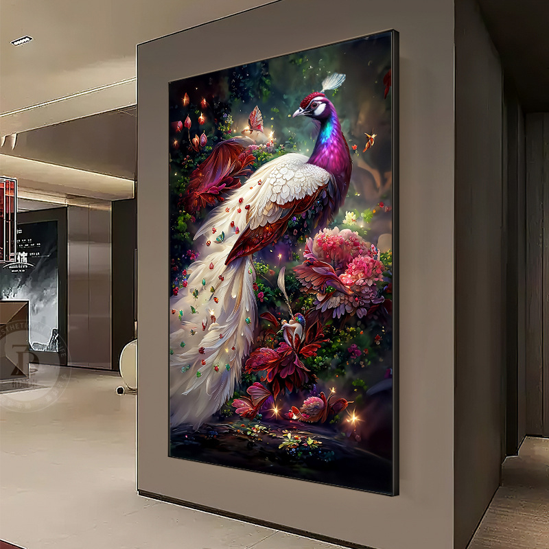 Set za križni bod – biljke i cvijeće, platno 9CT, jednostavan modern stil, Mona Lisa-Royal Family