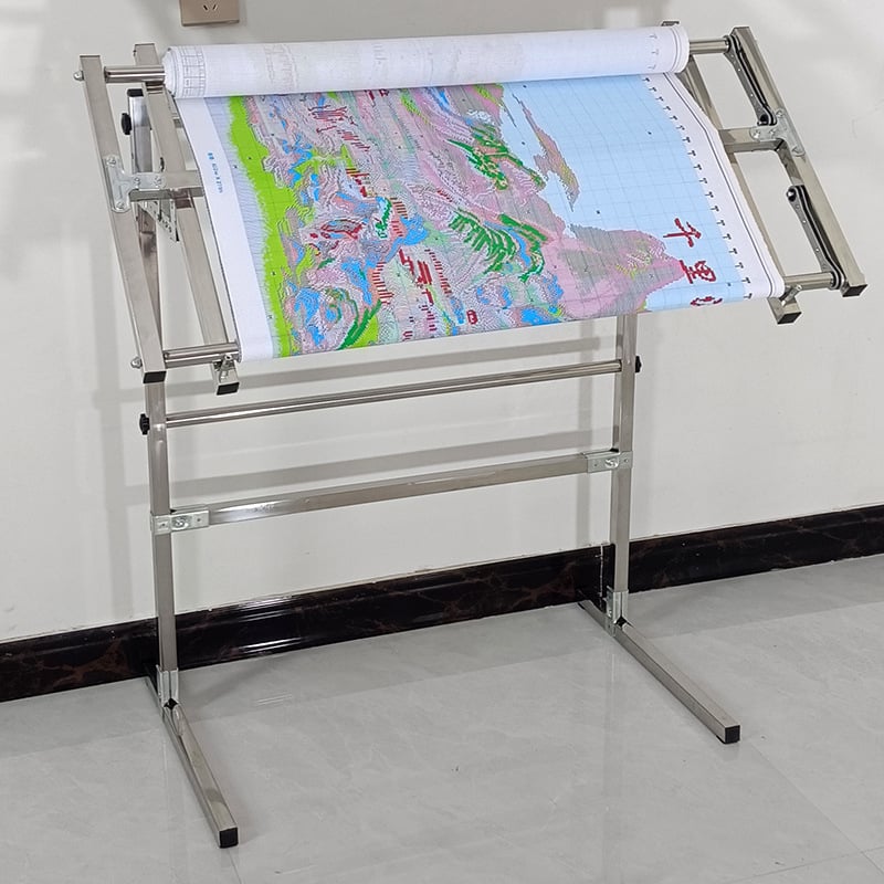 Okvir za križišnji bod, prilagodljiv, podni stalak za broderiju, velika univerzalna okvira, kompatibilno s 9CT platnom, nordijski stil