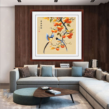 Mona Lisa Set za križićno vez na pamučnom platnu — Cvjetni uzorak