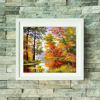 Kit de broderie cu diamante – stil modern minimalist, serie stil chinezesc, brand Meng Linmei, cod produs Y5695