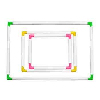 Keresztszemes hímzéshez való keret — PVC keret klips, készlet vászonhímzéshez, Zhejiang eredet