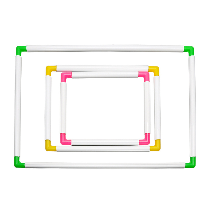Keresztszemes hímzéshez való keret — PVC keret klips, készlet vászonhímzéshez, Zhejiang eredet