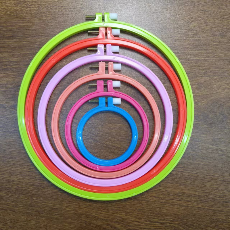 DIY set alata za vezenje: plastični okvir za križično šivanje, držač za šivanje i podloga za platno