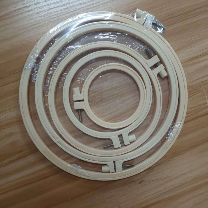 DIY set alata za vezenje: plastični okvir za križično šivanje, držač za šivanje i podloga za platno