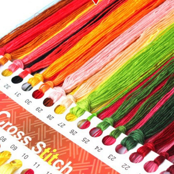 Križni vez set: cvjetna serija s leptirima i malim životinjama, platno od pamuka 11CT, materijali za DIY vez