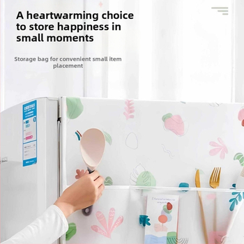 Husă de praf pentru frigider, husă multifuncțională din lână pentru sufragerie