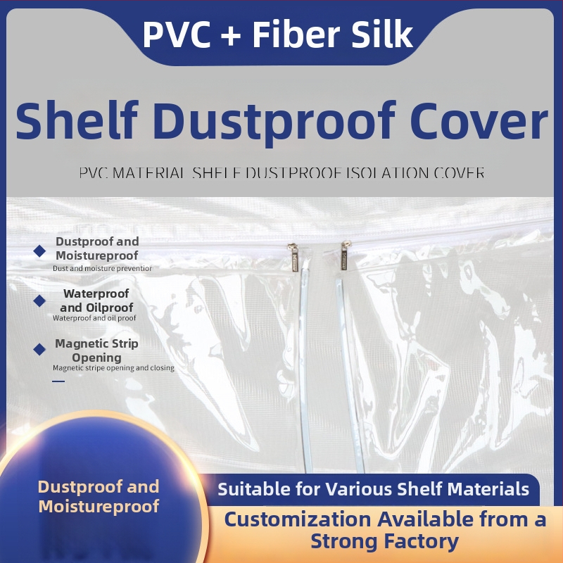 PVC kryt na police – prachotesný, vodoodolný, olejodolný, antistatický, pre skladové regály