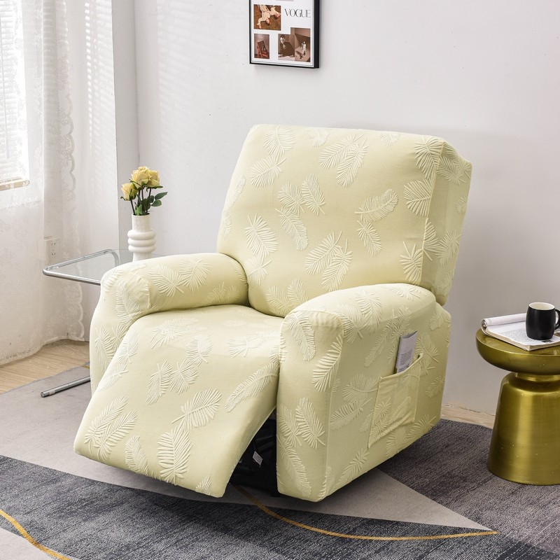 Navlaka za jednosjednu sofa — poliester, prugasti uzorak, minimalistički stil (poliester; prugasti uzorak; jednosjedna sofa; minimalistički stil; navlaka)