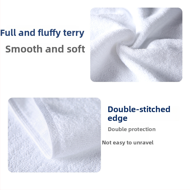 Hotellitoa puuvillane vannitürrik, 350 g, lihtne koo, kiudude ply, imavus 15–20 s