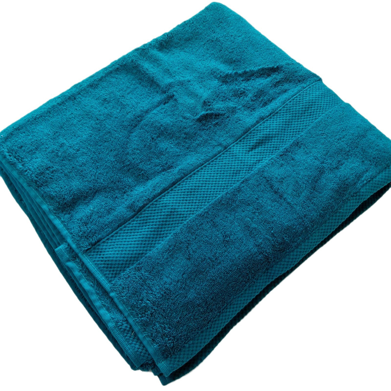 Kupaonski i plažni ručnik - 100% pamuk, 500 g+, 21s pređa, ravna tkanina