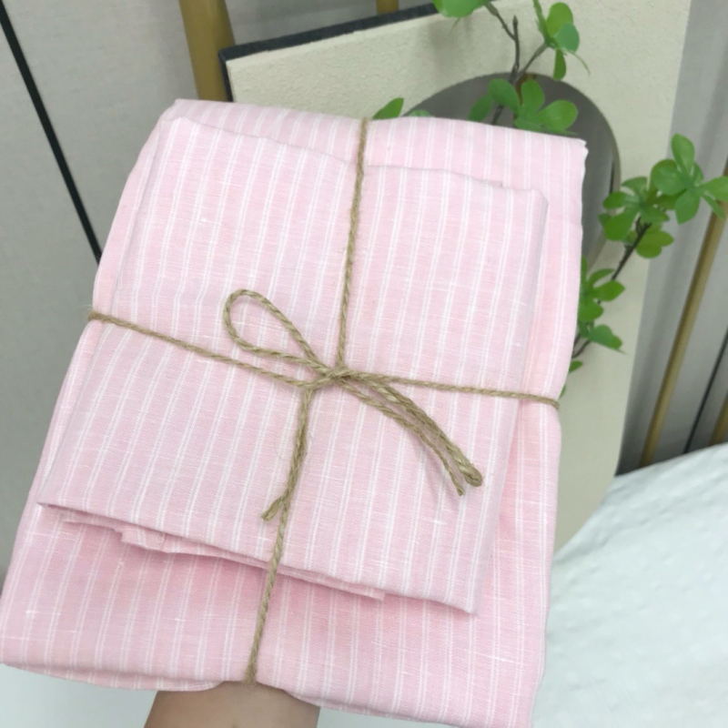 Set ručnika za kupanje od lana (3 komada) - mekani, koži prilagođeni ručnici od lana, 100–120 g, 19 niti, prilagodljivo