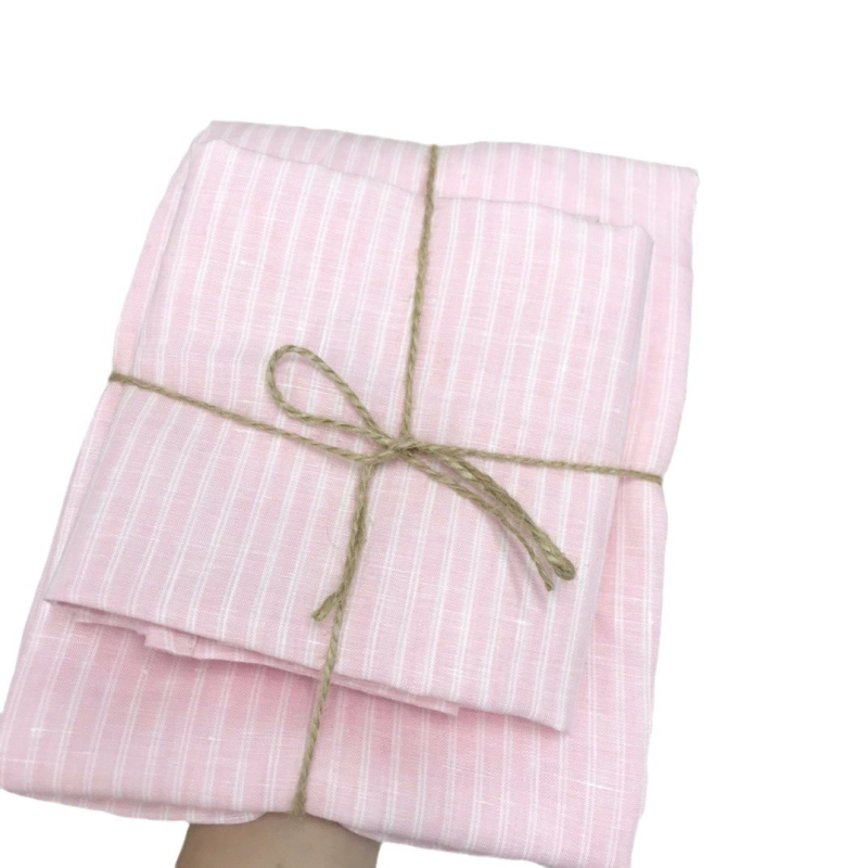 Set ručnika za kupanje od lana (3 komada) - mekani, koži prilagođeni ručnici od lana, 100–120 g, 19 niti, prilagodljivo