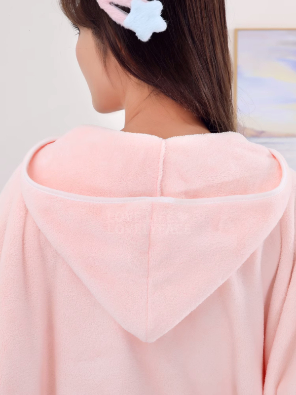 Ženski халат-ručník za kupanje, 100% triacetat vlakno, 150D pređa, brend Painting day