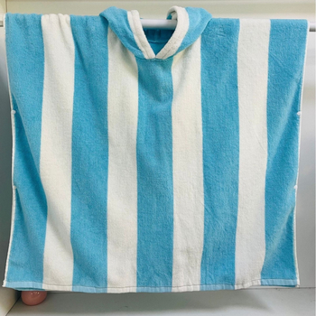 Dječji kapuljačasti ručnik za presvlačenje, od čistog pamuka, brzo se suši, Dezhou Huijia, 500 g+, 21 niti pređa, Plain weave
