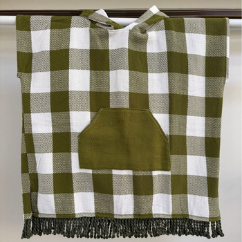 Dječji kapuljačasti ručnik za kupanje od pamuka jacquard, plochim tkanjem, 200–300 g, 21s pređa, mogućnost prilagođavanja