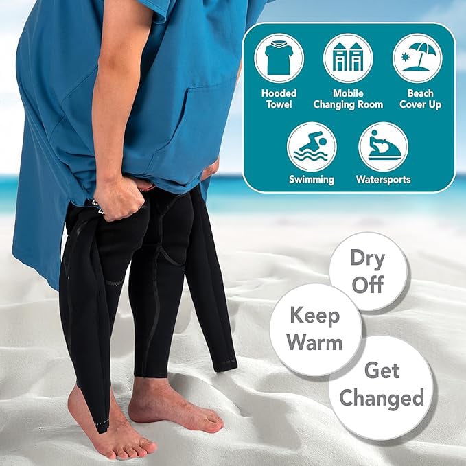 Plažni kaftan-ručnik – brzo sušenje mikrovlakna, apsorpcijski za presvlačenje, zaštita od sunca i topline, prijenosno, 150D vlakana, 200-300 g, otisak dizajna