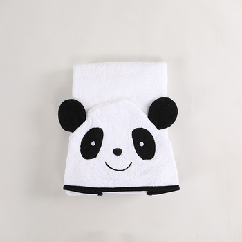 Dječji kapucnasti ručnik za kupanje, pamuk, dvostrani terry, 300 g/m², mogućnost ispisa logotipa