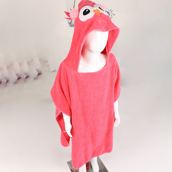 Dječji kapucnasti ručnik za kupanje, pamuk, dvostrani terry, 300 g/m², mogućnost ispisa logotipa