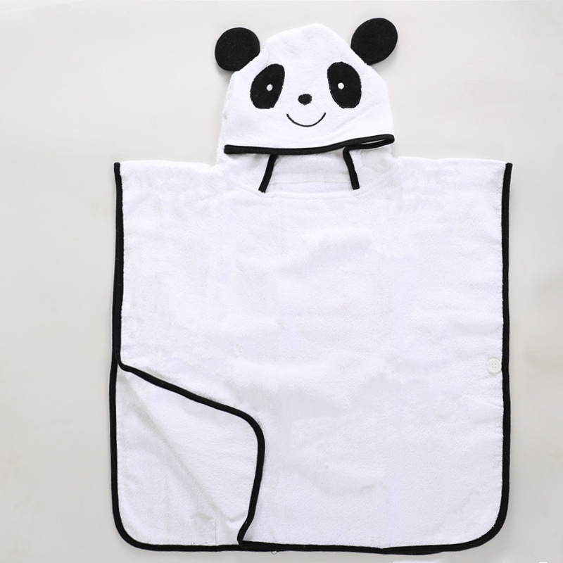 Dječji kapucnasti ručnik za kupanje, pamuk, dvostrani terry, 300 g/m², mogućnost ispisa logotipa