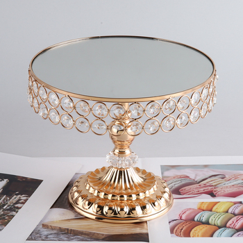 Esküvői dekorációhoz desszert tál és tortatartó, Ming Yu márka, gyümölcstál, első osztályú minőség, Light Luxury Retro stílus