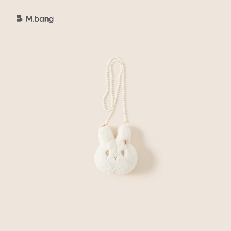 Bērnu krusts soma ar truša lellīti, karikatūras stils (poliesters; vecums 0–3 un 3–6 gadi; Ziemas 2025)