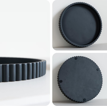 Medinis arbatos padėklas sausam užpilimui, kvadratinis, šiuolaikiško minimalistinio stiliaus (Medžiaga: medis; Paviršius: Inkjet spausdinimas; Pakuotė: kartonas; Stilius: modernus minimalistinis; Išleidimo metai: 2023)