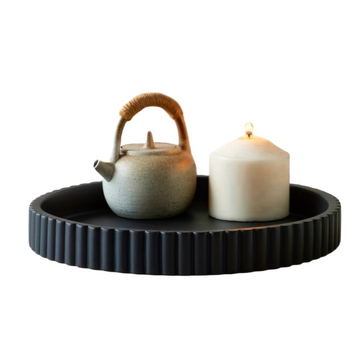 Medinis arbatos padėklas sausam užpilimui, kvadratinis, šiuolaikiško minimalistinio stiliaus (Medžiaga: medis; Paviršius: Inkjet spausdinimas; Pakuotė: kartonas; Stilius: modernus minimalistinis; Išleidimo metai: 2023)