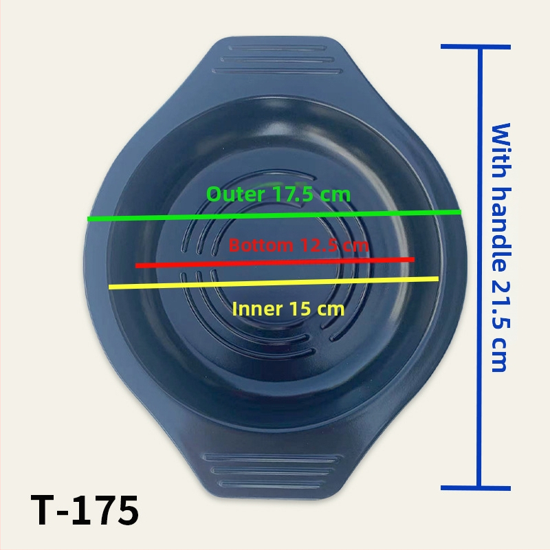 Melamiinist kastrulialus tugeva kuumuskindla alusega ja isolatsioonilehega.