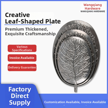 Leveles alakú vas tál ékszerekhez, gyertyákhoz és aromaterápiához – európai klasszikus stílus, levél mintázat