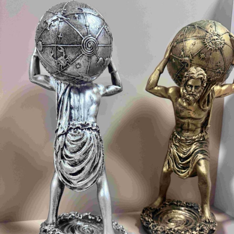 Figura od smole s grčkom mitologijom za restorane, kafiće i barove – Materijal: Smola; Kategorija: Figura; Pakiranje: Karton; Pogodno kao poklon za rođendan, useljenje