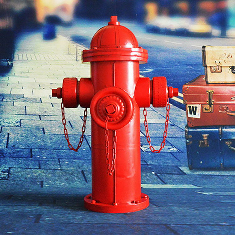 Retro model vatrogasnog hidranta za kućnu dekoraciju, dekorativni predmet i rekvizit za fotografiranje