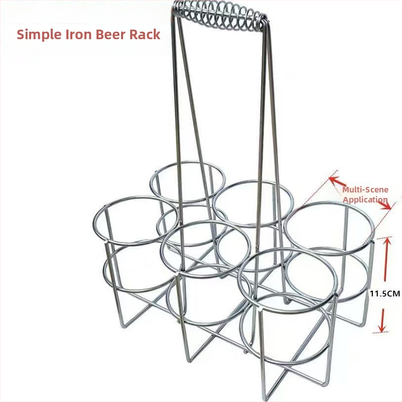 Nositelj vina za šest boca s ručkom | sintetički materijali | moderni minimalistički stil | Kod proizvoda: 02 | Lansiranje ljeto 2025
