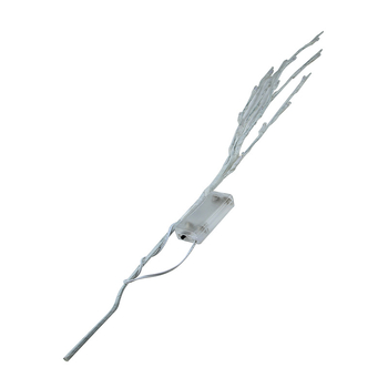 LED ág világítás dekorációhoz, Mullinsen chip, 20 LED, IP43, akkumulátoros, 3W