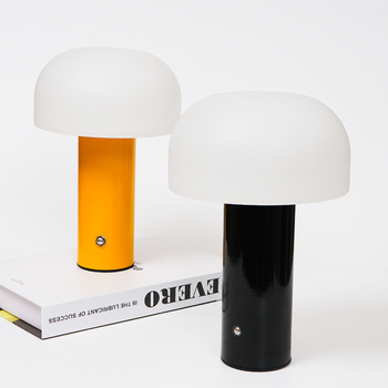 Gomba alakú éjszakai fény, skandináv stílus, akril árnyékoló, beépített akkumulátor, indukciós kapcsoló, intelligens vezérlés (feszültség ≤36V)