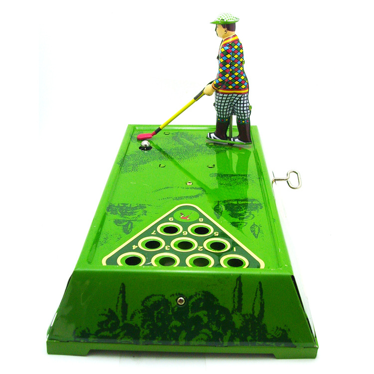 Ms630 decor din tablă metalică – temă golf nostalgic pentru bar, cafenea și restaurant; cod produs Ms630; categorie jucării din metal; cadou pentru afaceri