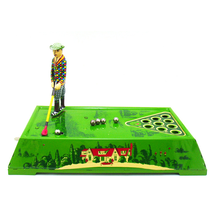 Ms630 decor din tablă metalică – temă golf nostalgic pentru bar, cafenea și restaurant; cod produs Ms630; categorie jucării din metal; cadou pentru afaceri