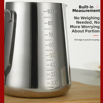 Čaša Latte Art od nehrđajućeg čelika, moderni stil, laserski gravirano logo, 200 g, papirnata kutija