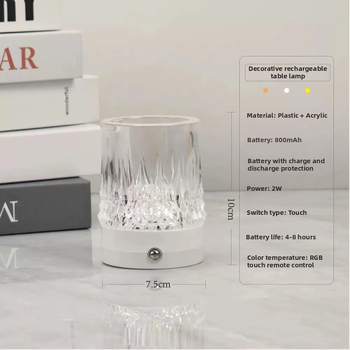 Aomi váza asztali lámpa — modern minimalista stílus, éjszakai fény, hangulatvilágítás, díszítő elem, CE tanúsítvány