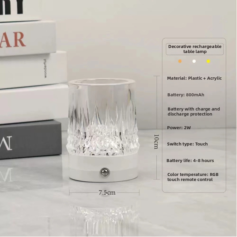 Aomi vāzes galda lampiņa — mūsdienīgs minimālisma stils, nakts gaisma, atmosfēras gaisma, dekoratīvs elements, CE sertifikāts